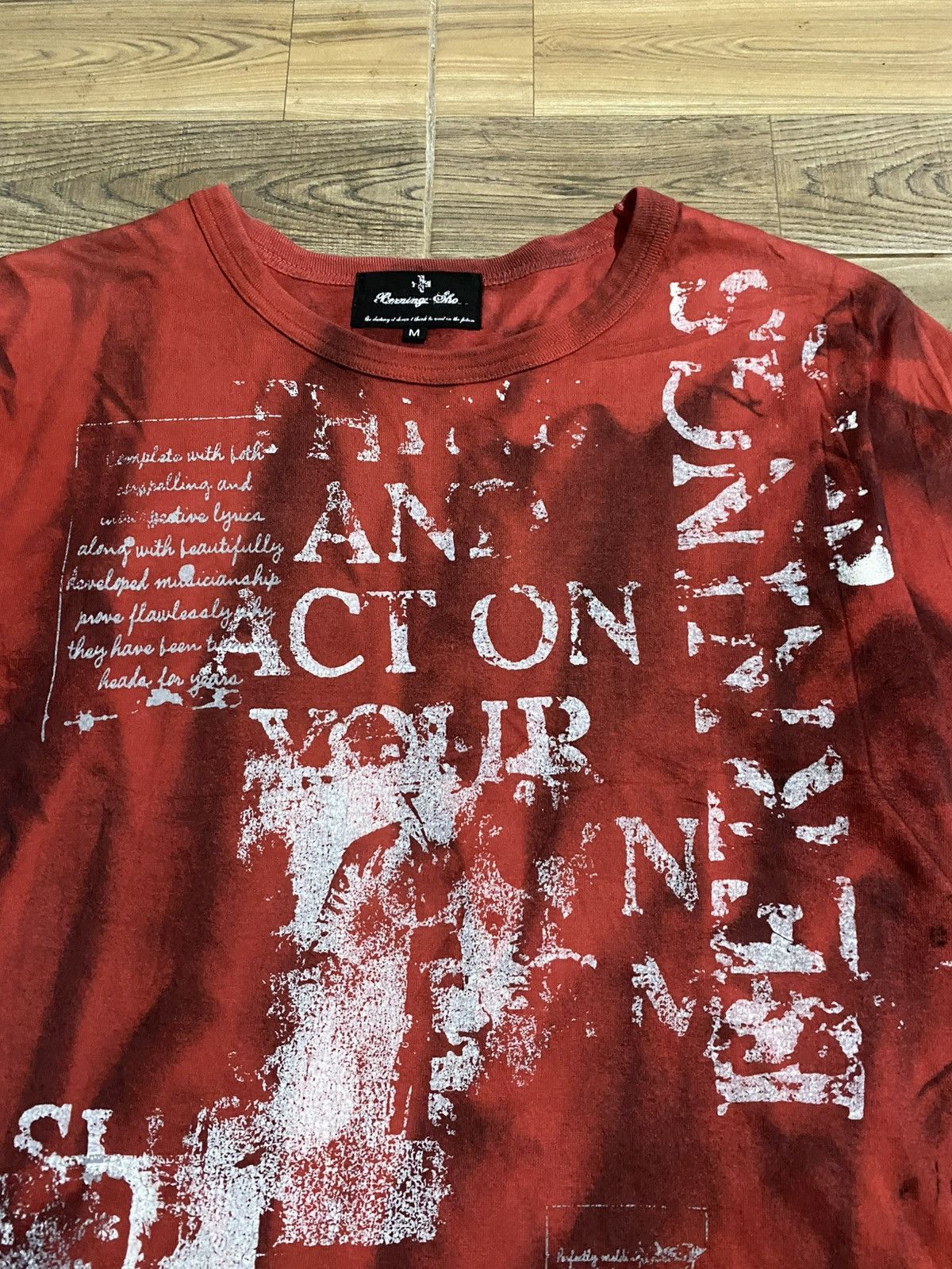 If Six Was Nine × Japanese Brand × Le Grande Bleu (L.G.B.) Japanese Bernings Sho Poem Tees Lgb Styled Size US M / EU 48-50 / 2 - 5 Thumbnail