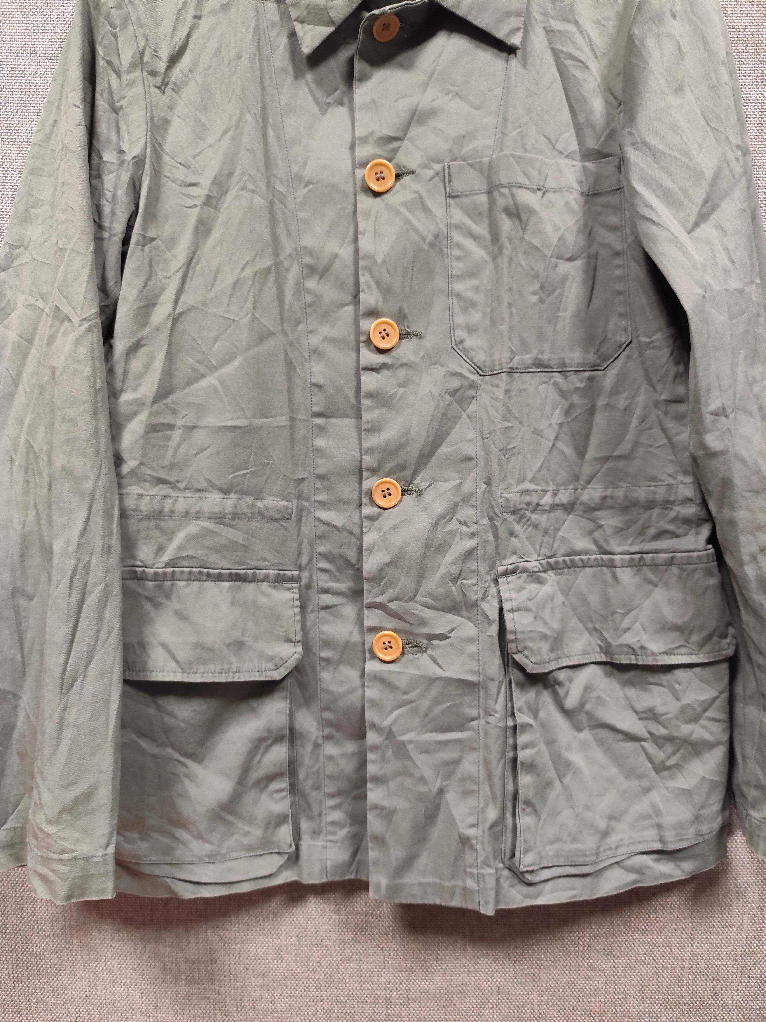 CABANE de ZUCCa × Zucca Zucca Military Vintage Shirts Jacket Size US S / EU 44-46 / 1 - 2 Thumbnail