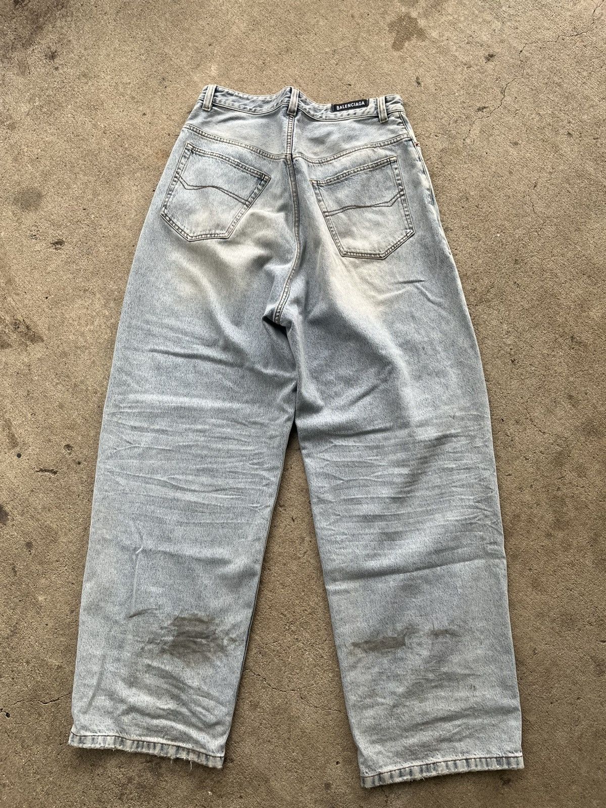 Balenciaga Balenciaga 2022 Baggy Jeans Size US 34 / EU 50 - 9 Thumbnail