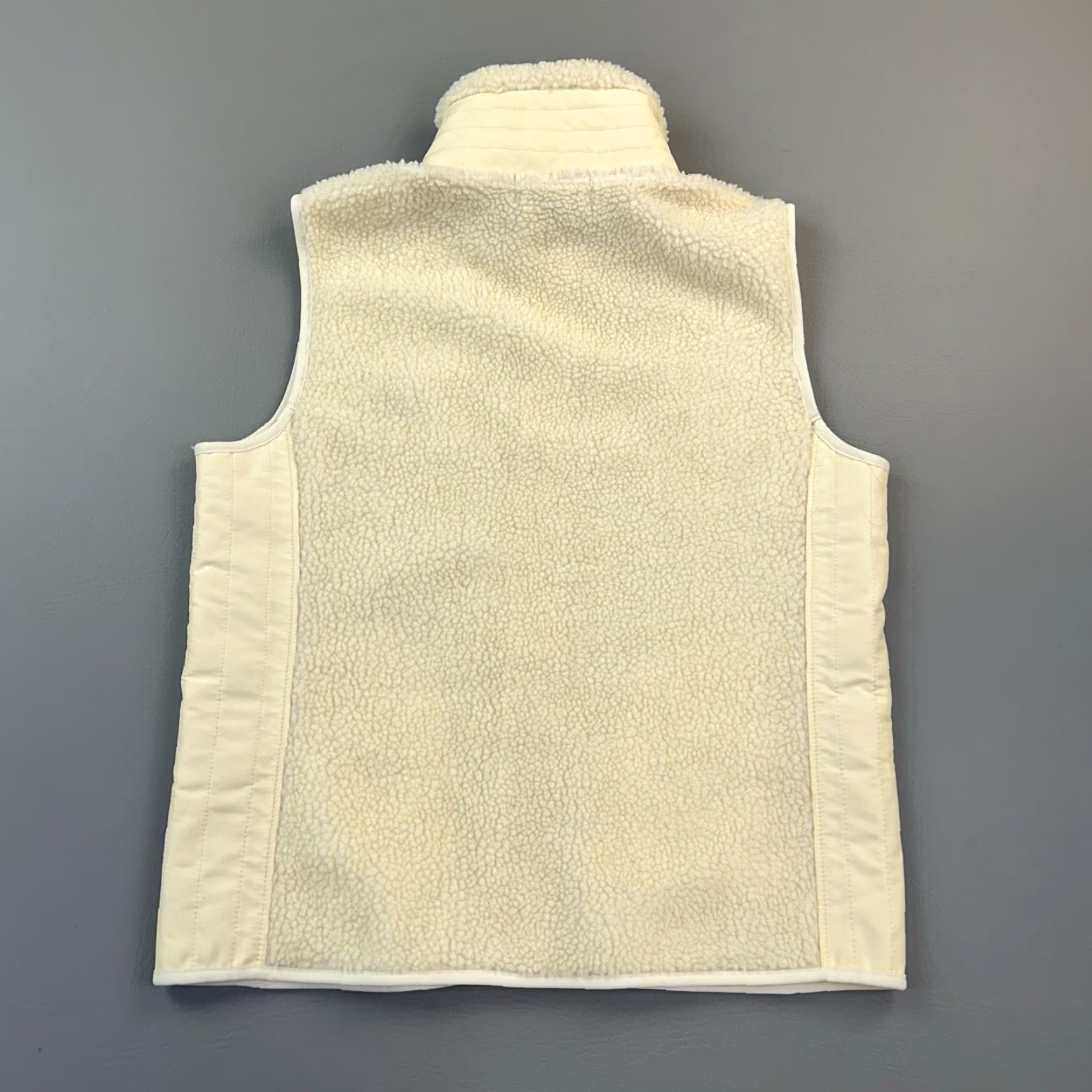 Ralph Lauren VINTAGE L-RL Lauren Active Ralph Lauren Vest Women’s Medium Cream Full Zip Sherpa Size M / US 6-8 / IT 42-44 - 7 Thumbnail