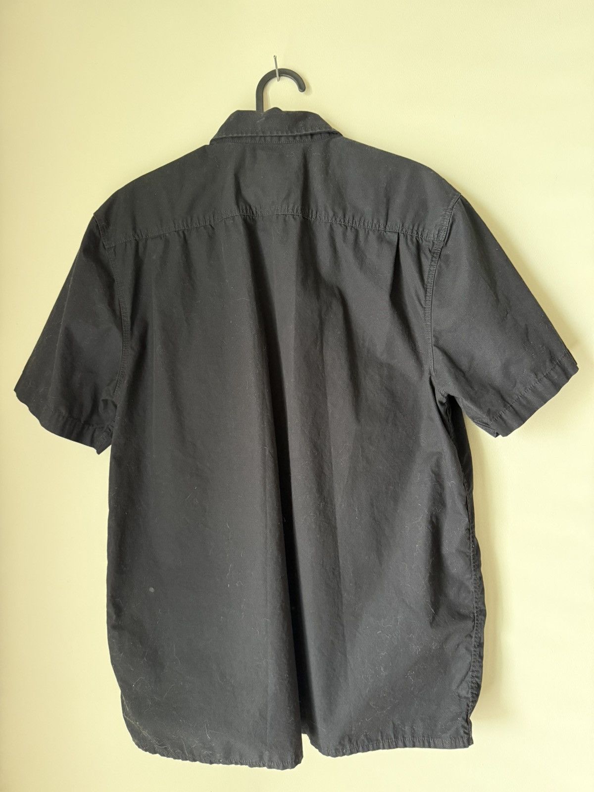 Vans Vans - Men’s Black Woven Buttondown Shirt Size US L / EU 52-54 / 3 - 4 Thumbnail