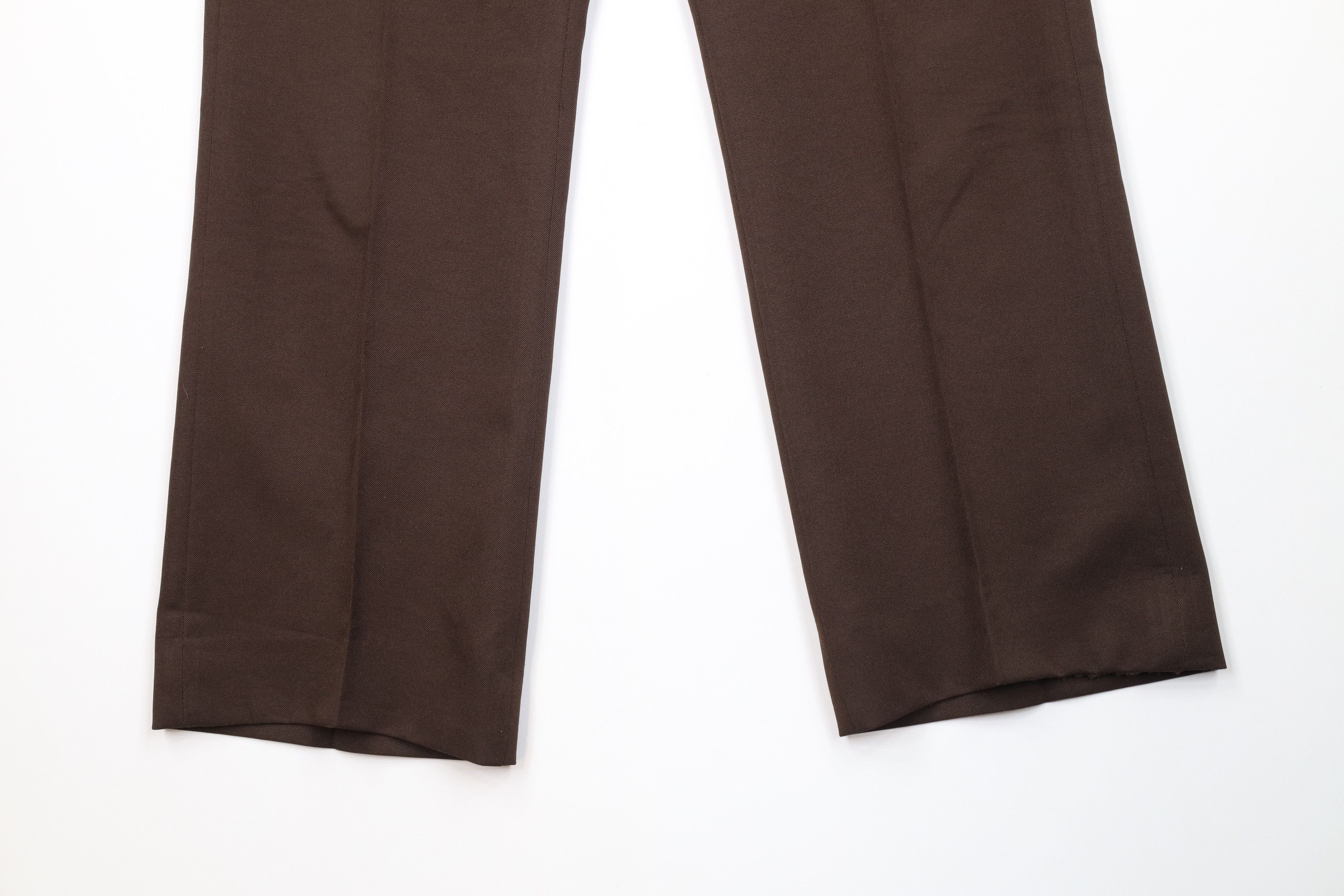 Vintage Vintage 70s Streetwear Cowboy Knit Wide Leg Chino Pants USA Size US 34 / EU 50 - 4 Thumbnail
