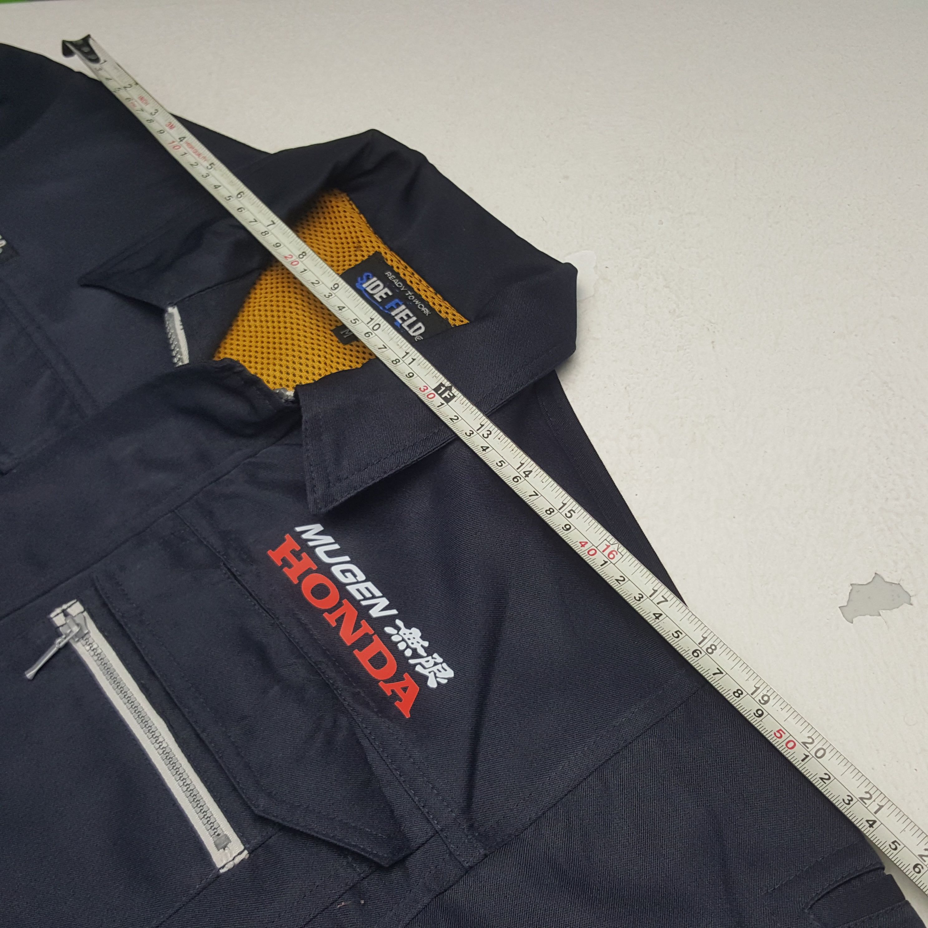 Japanese Brand × Vintage Vintage Mugen Honda Japanese Racing Team Custom Art Jacket Size US M / EU 48-50 / 2 - 6 Thumbnail