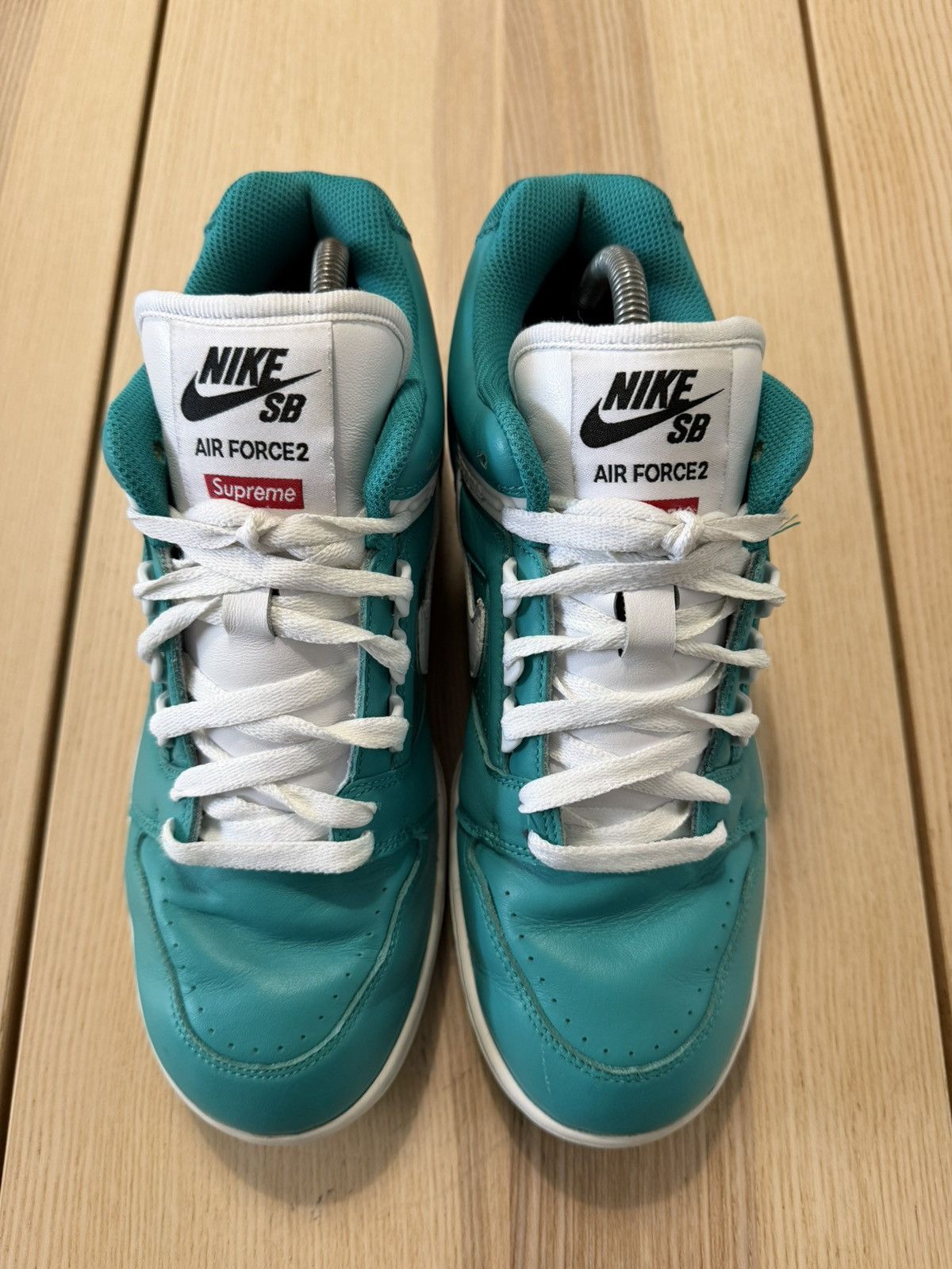 Nike × Supreme Nike Supreme x Air Force 2 Low Shoes AA0871-313 Size 8 Size US 8 / EU 41 - 2 Thumbnail