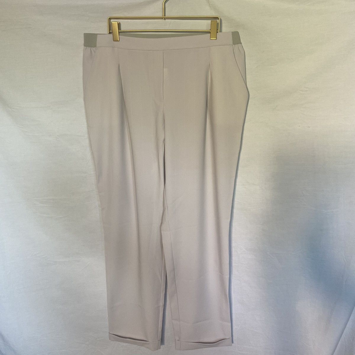 Other Diana Gallesi Light Lavender Pants size 12 NWT MSRP ~$250+ Size 30" / US 8 / IT 44 - 1 Thumbnail