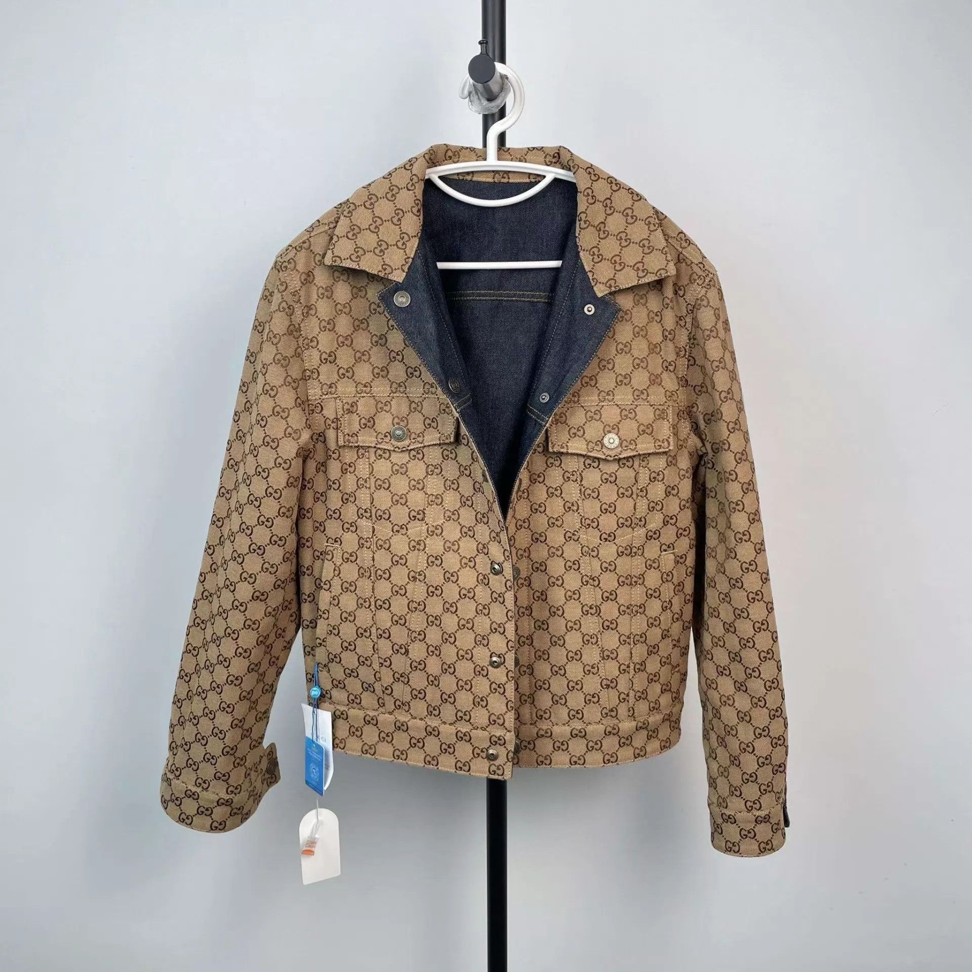 Gucci Gucci denim double-faced 44 jacket new with tags Size US S / EU 44-46 / 1 - 2 Thumbnail