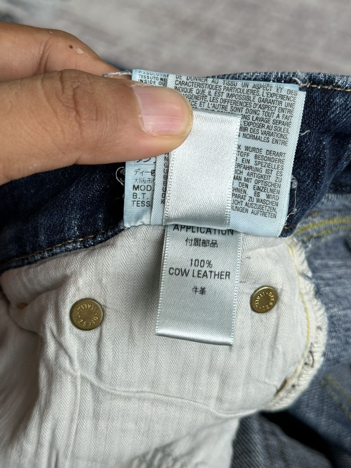 Diesel Vintage Diesel Super Flared Denim / Tornado Goa Mart Size US 31 - 14 Thumbnail