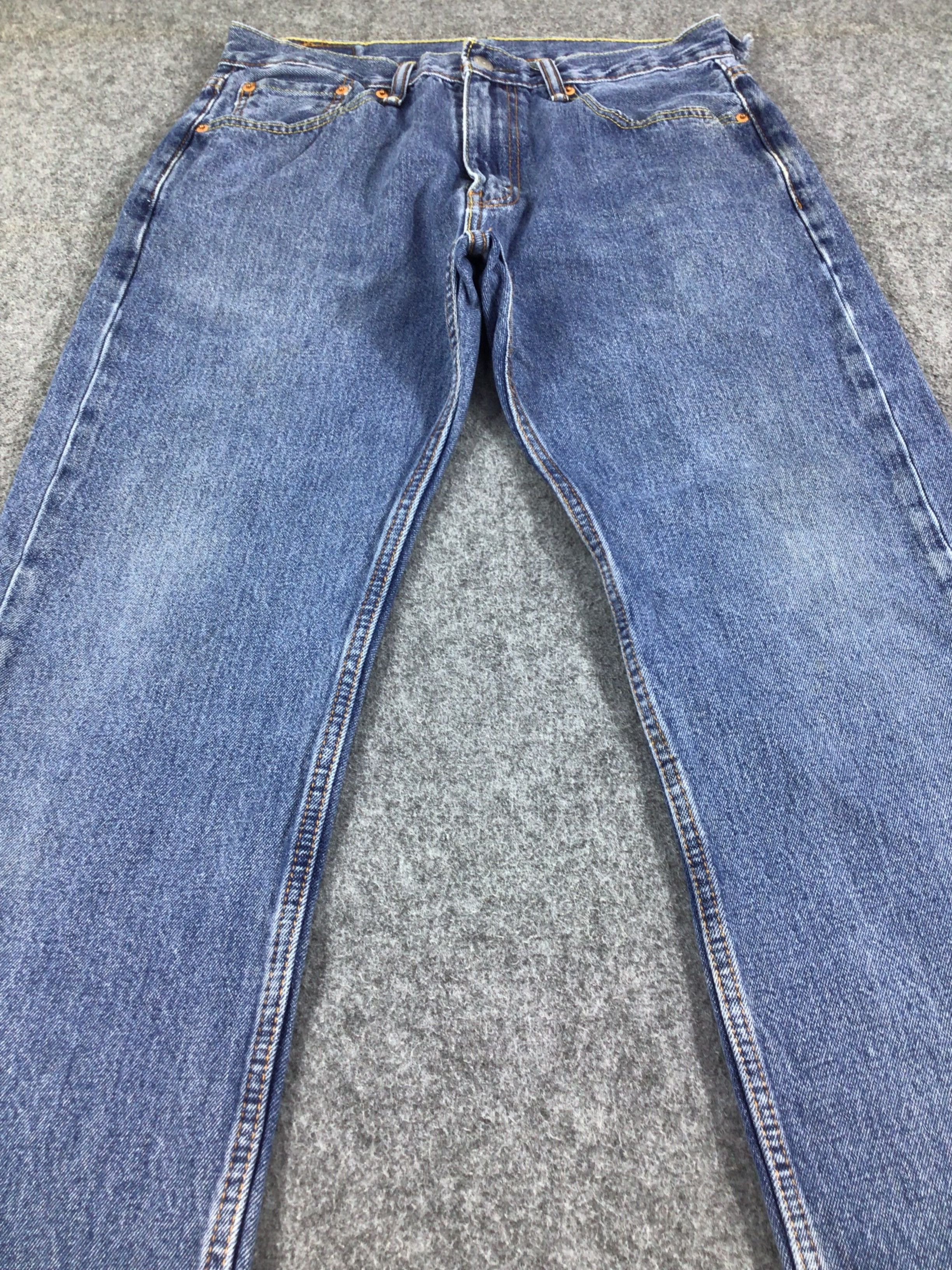 Levi's Vintage Blue Wash Levis 505 Jeans-J899 Size US 31 - 3 Thumbnail