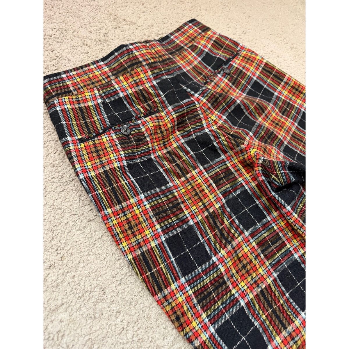 Vintage VINTAGE PLAID FLARE PANTS Size US 32 / EU 48 - 11 Thumbnail