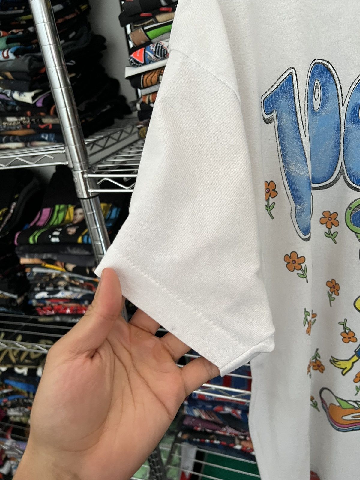 Warner Bros 1997 Looney Tunes 100% Cool Tweety Tee Size US XL / EU 56 / 4 - 4 Thumbnail