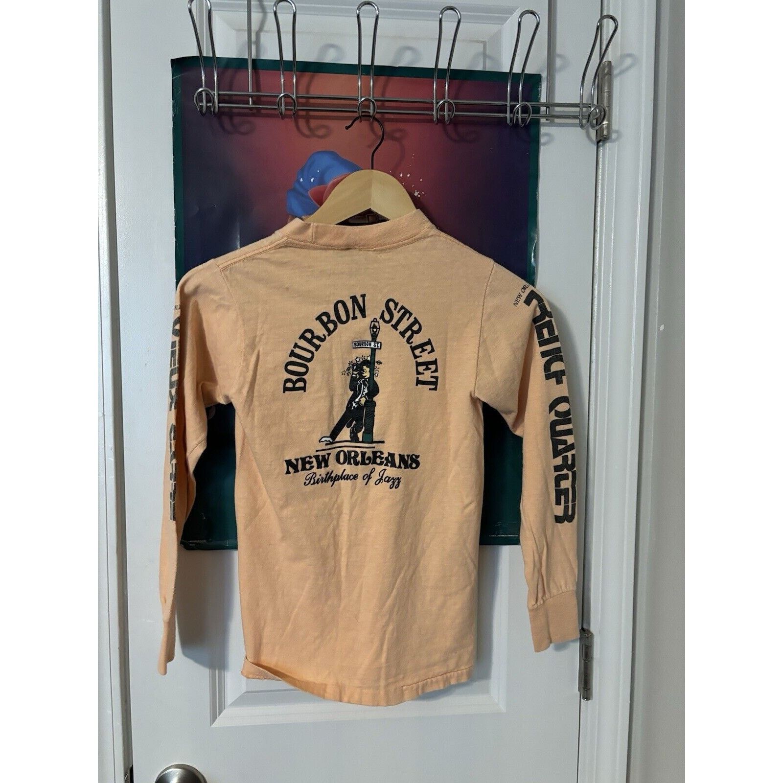 Other vintage thin small xs bourbon street 70s t-shirt peach Size US S / EU 44-46 / 1 - 2 Thumbnail