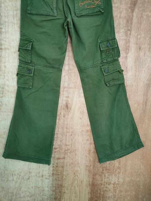 Japanese Brand Crux Green seditionaries multipocket cargo pants #194 DLAL Size 27" / US 4 / IT 40 - 12 Thumbnail