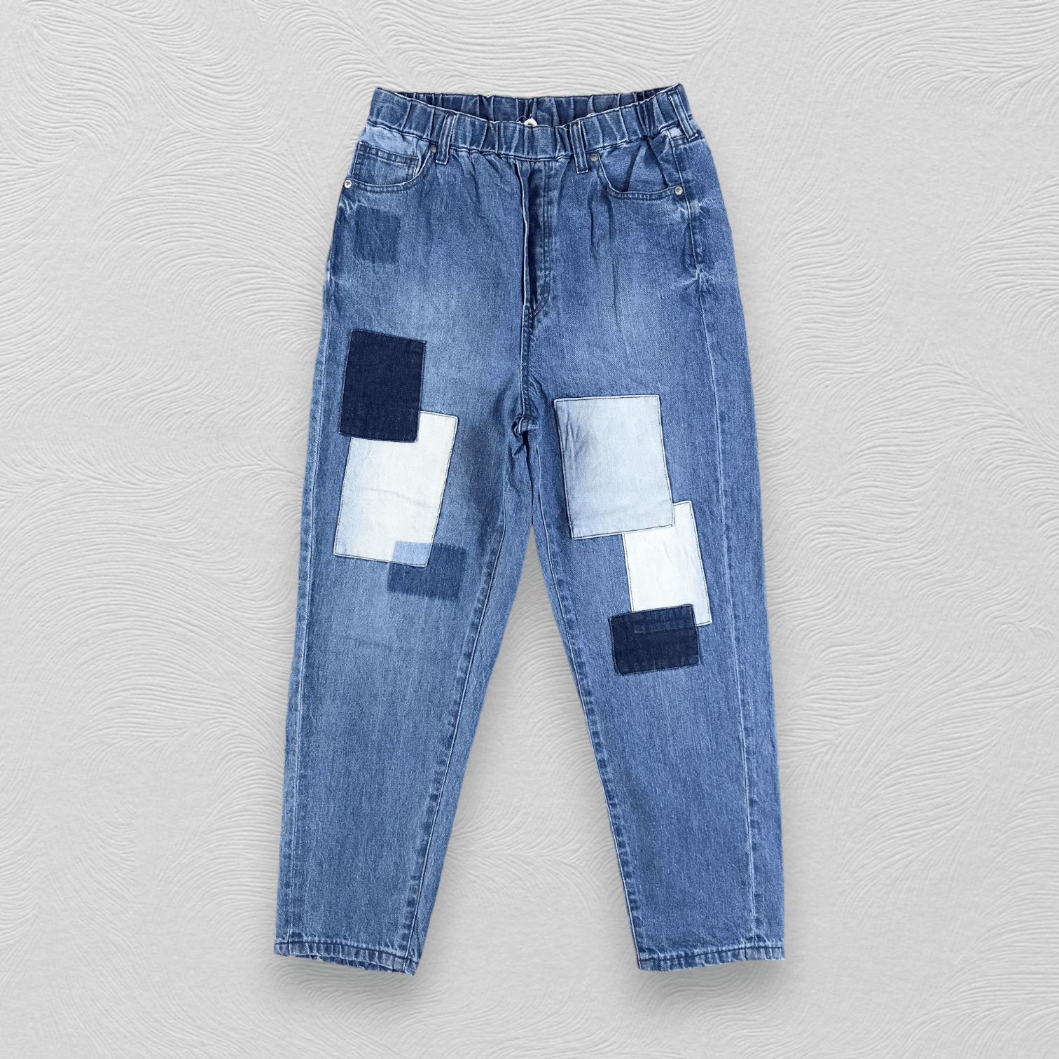 Japanese Brand Japanese Brand Patchwork Jogger Denim KJ1949 Size US 30 / EU 46 - 1 Thumbnail
