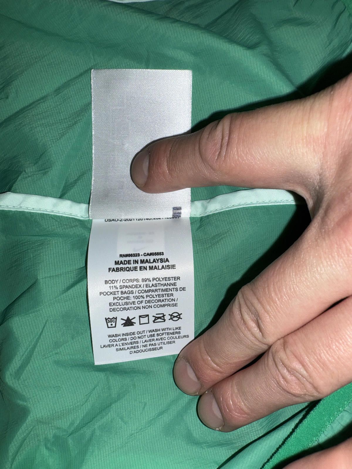 Nike Nike Stride Men's Repel UV Running Jacket Sample Size US M / EU 48-50 / 2 - 12 Thumbnail