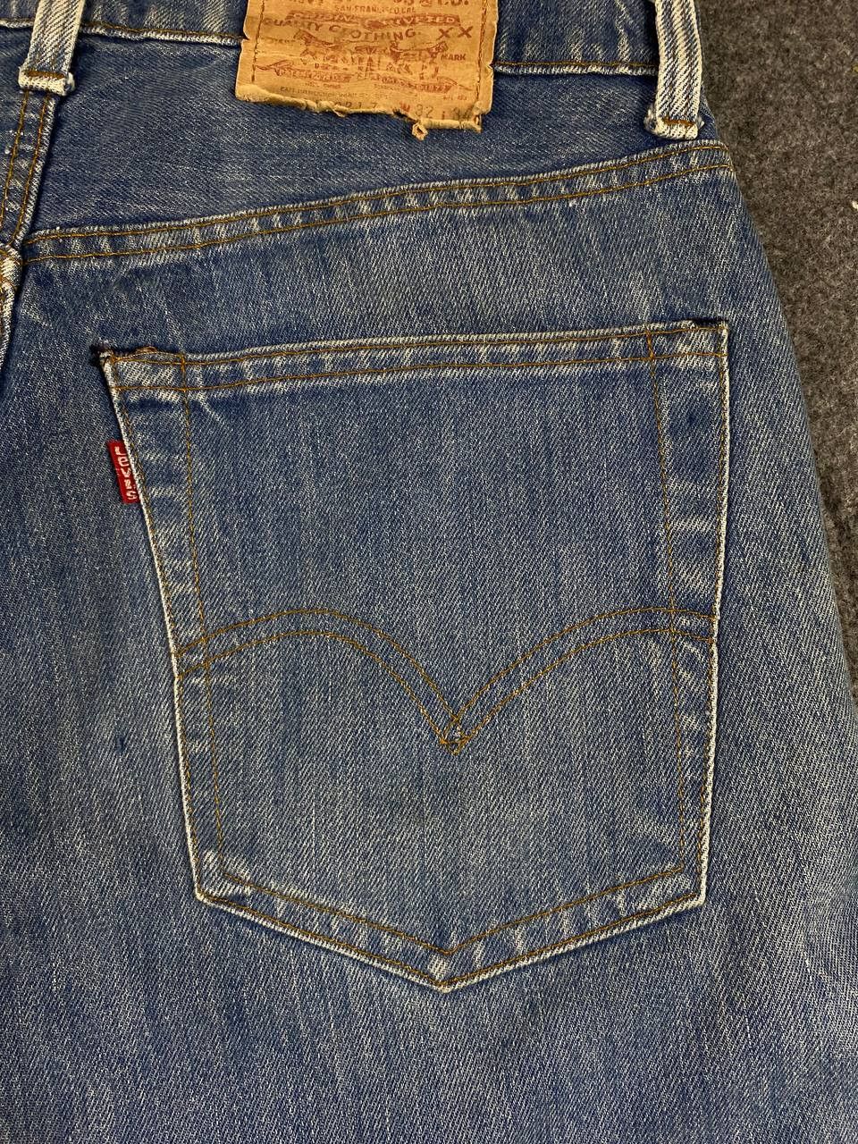 Levi's true vintage 70s levis 505 denim talon zipper Size US 32 / EU 48 - 4 Thumbnail
