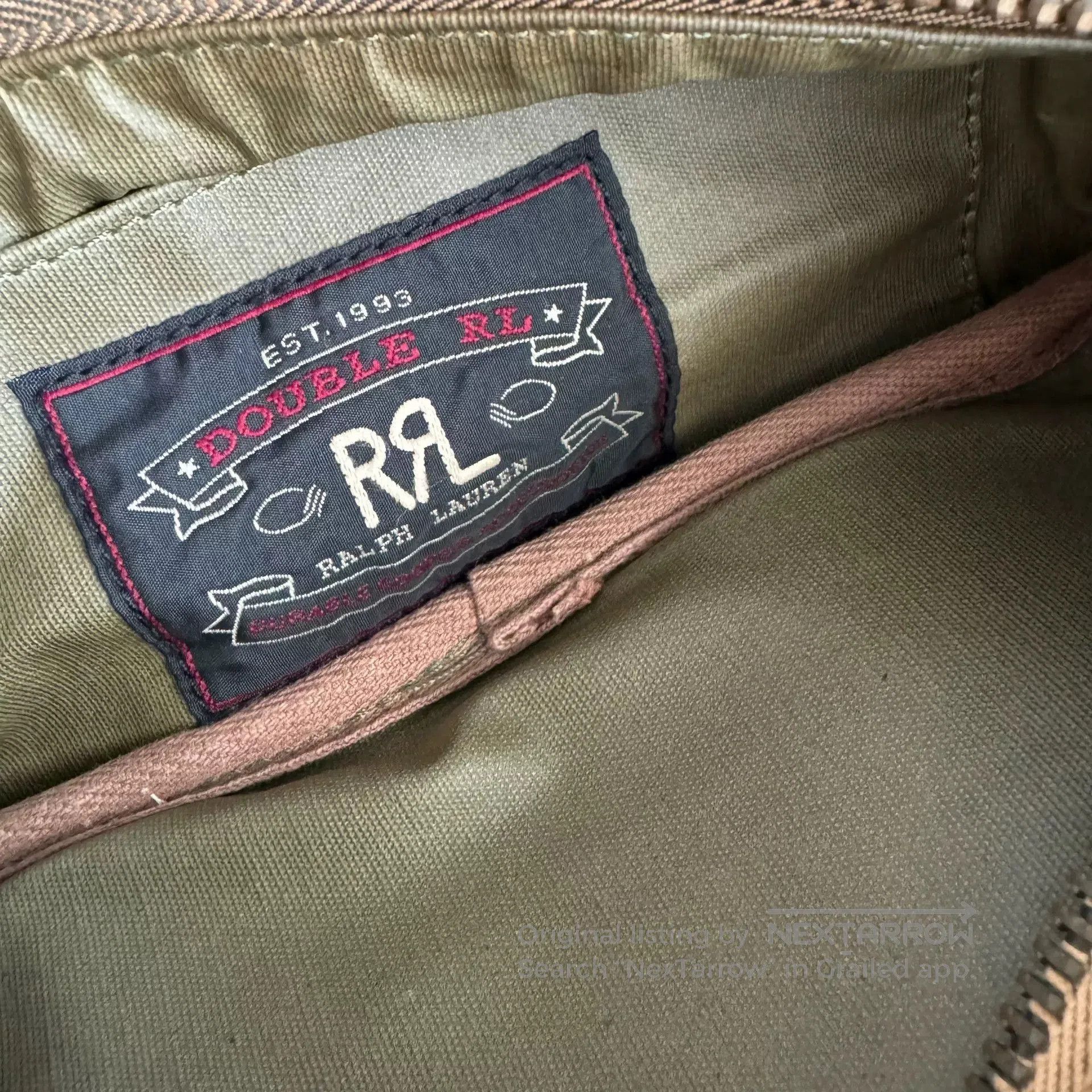 RRL Ralph Lauren RRL Ralph Lauren Double RL Toiletry Clutch. Size ONE SIZE - 6 Thumbnail