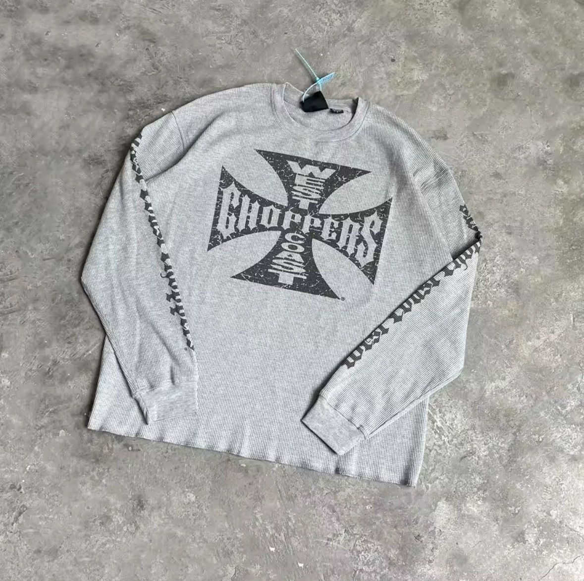 Other Street wear HipHop Sanskrit Logo Print Tee Long Sleeve Size US L / EU 52-54 / 3 - 1 Thumbnail