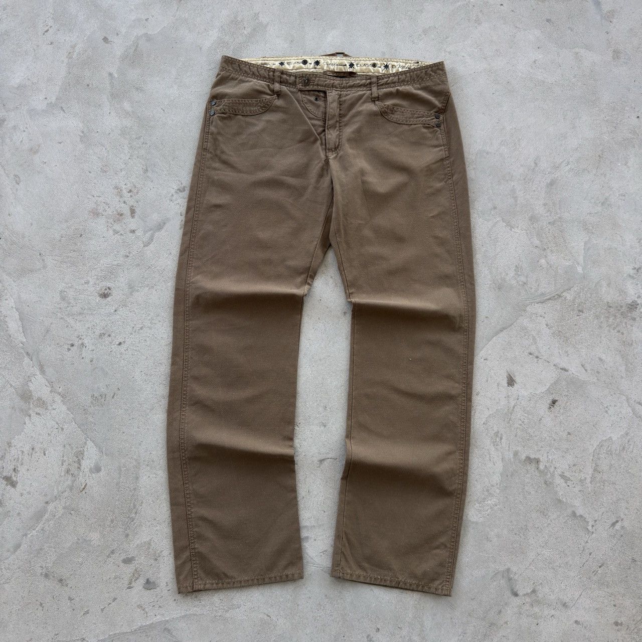 Roberto Cavalli Roberto Cavalli Class Brown Trousers Size 54 IT Pants Size US 38 / EU 54 - 1 Thumbnail