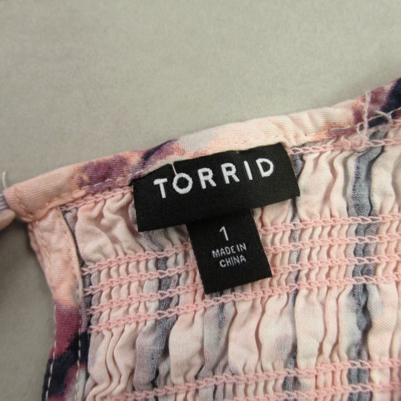 Torrid Torrid Shirt Womens Tank Top Sleeveless Striped Lightweight Crew Neck Multicolor Casual Activewear Size XS / US 0-2 / IT 36-38 - 4 Thumbnail