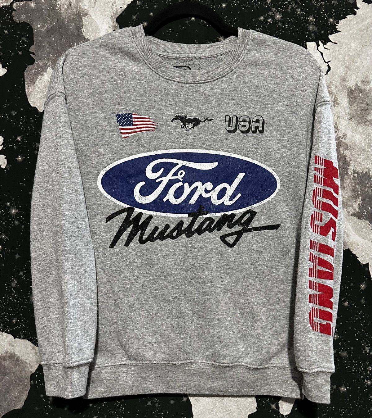 Ford Ford Mustang Womens Crewneck Sweatshirt Size XXS / US 00 / IT 34 - 1 Thumbnail