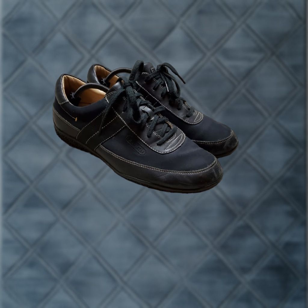 Coach Coach Morton Shoes Mens 11.5 Black Leather Low Top B1080 Size US L / EU 52-54 / 3 - 1 Thumbnail