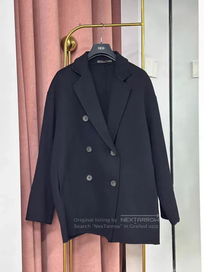 Acne Studios Acne Studios Black Wool Coat Size XXS / US 00 / IT 34 - 1 Thumbnail