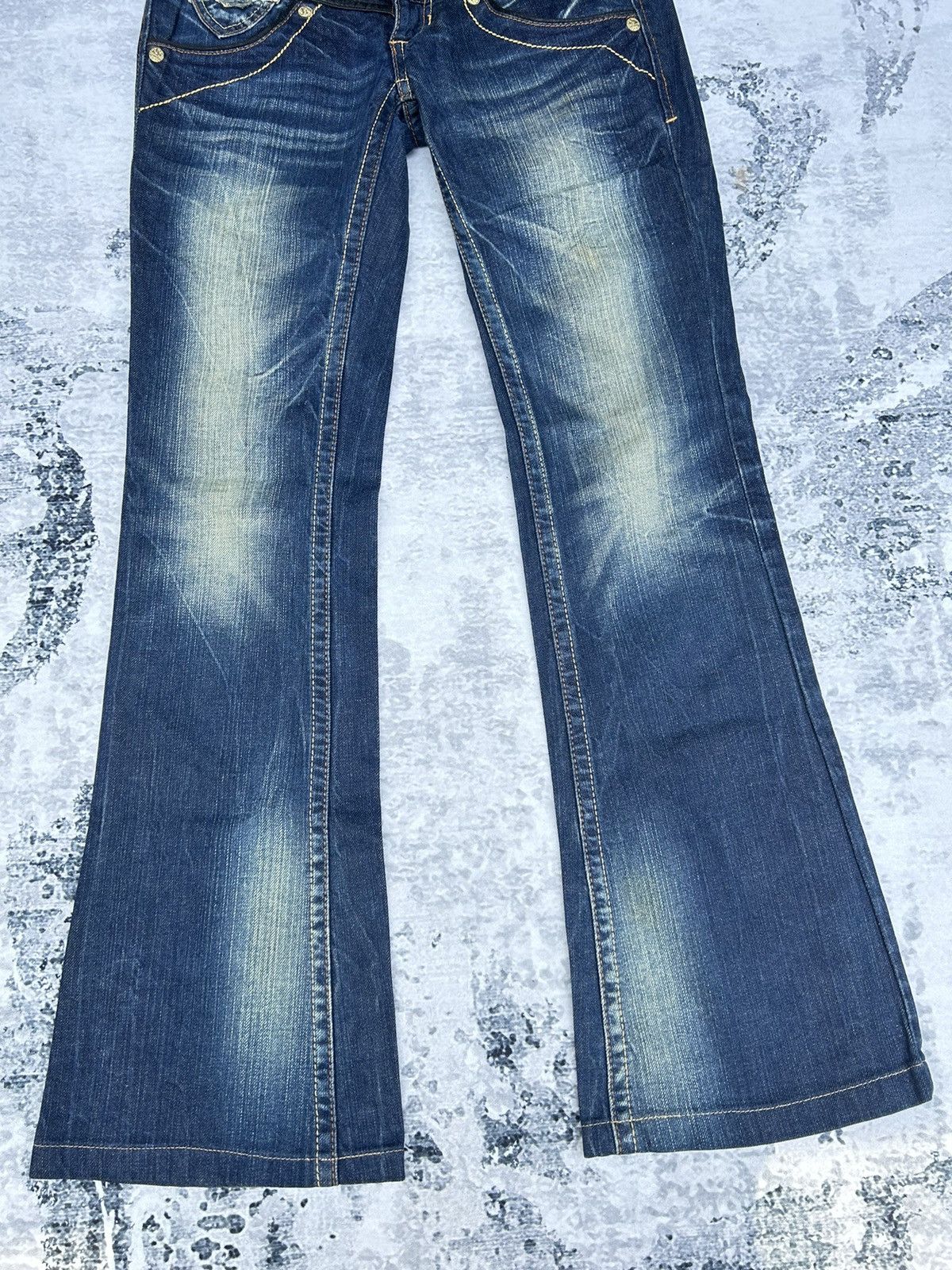 If Six Was Nine Studio R.P Flared Jeans Size 30" / US 8 / IT 44 - 4 Thumbnail