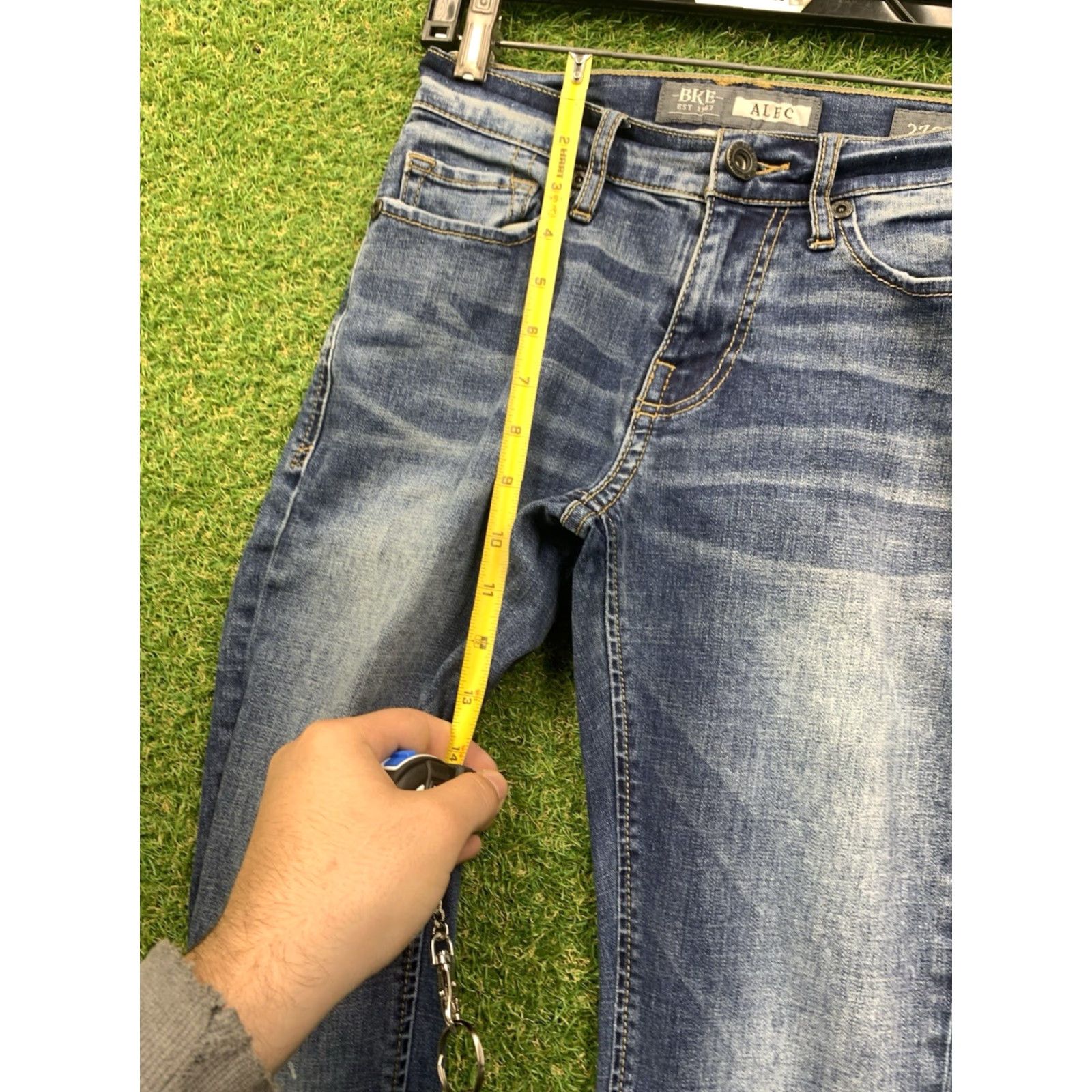 Vintage BKE Buckle Jeans Mens 27 Regular Straight Leg Medium Wash Blue Grunge Rock Size US 27 - 6 Thumbnail