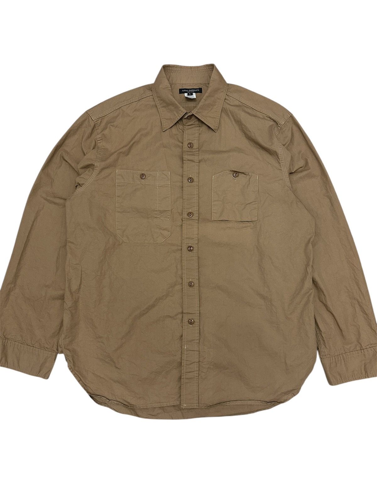 Engineered Garments 🔥Vintage A Blue Garments NY big pocket shirt button Size US L / EU 52-54 / 3 - 1 Thumbnail