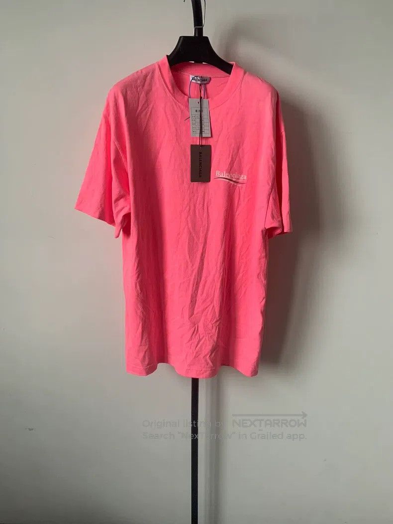Balenciaga Letter Coca-Cola print round neck short-sleeve