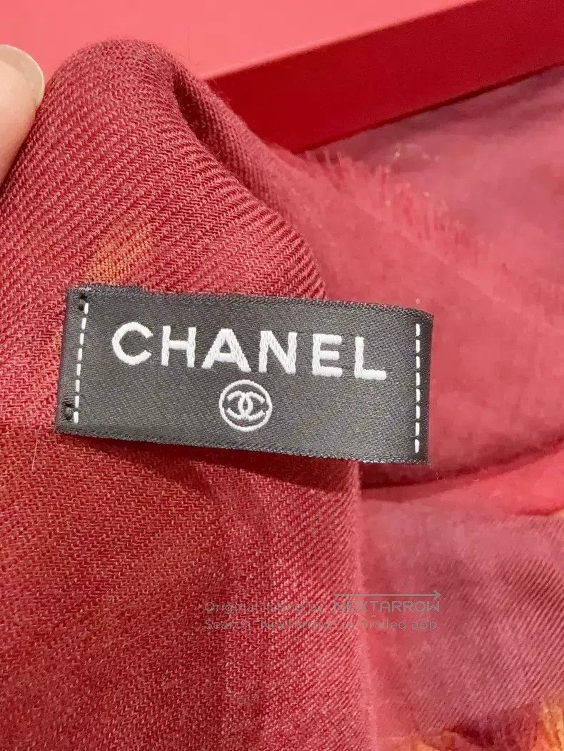Chanel Chanel cashmere scarf. Size ONE SIZE - 3 Thumbnail