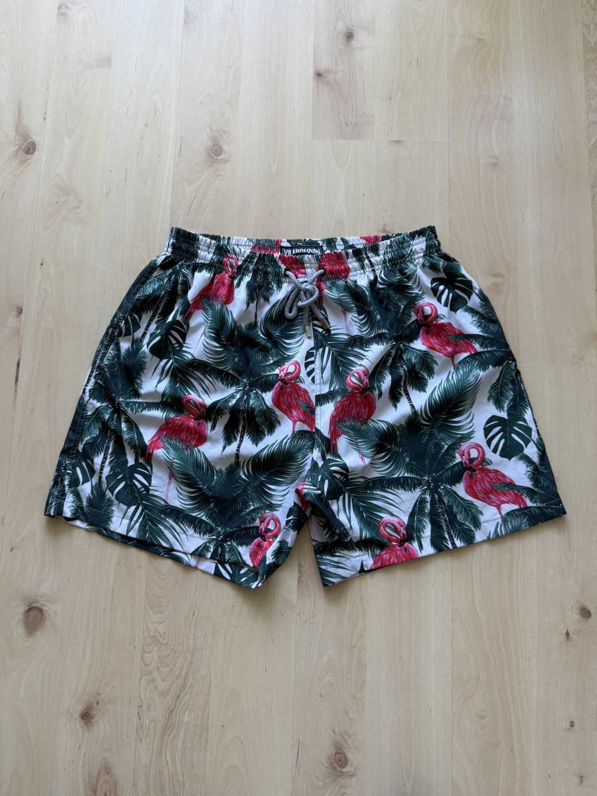 Vilebrequin Vilebrequin flamingo tropical swim beach shorts Size US 32 / EU 48 - 1 Thumbnail