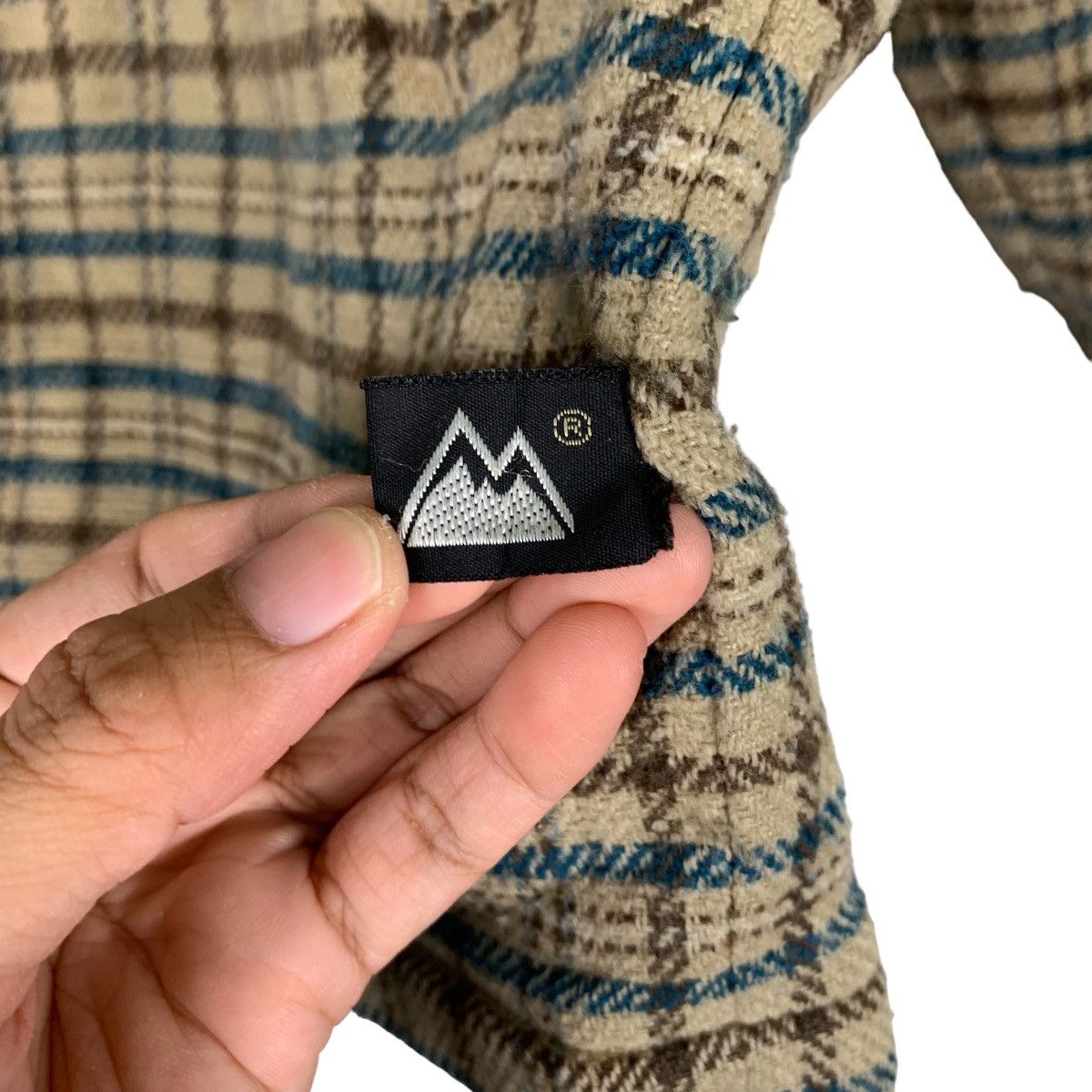 Japanese Brand FIRST DOWN Small Checked Casual Flannel Jacket #0905-C40 Size US M / EU 48-50 / 2 - 12 Thumbnail