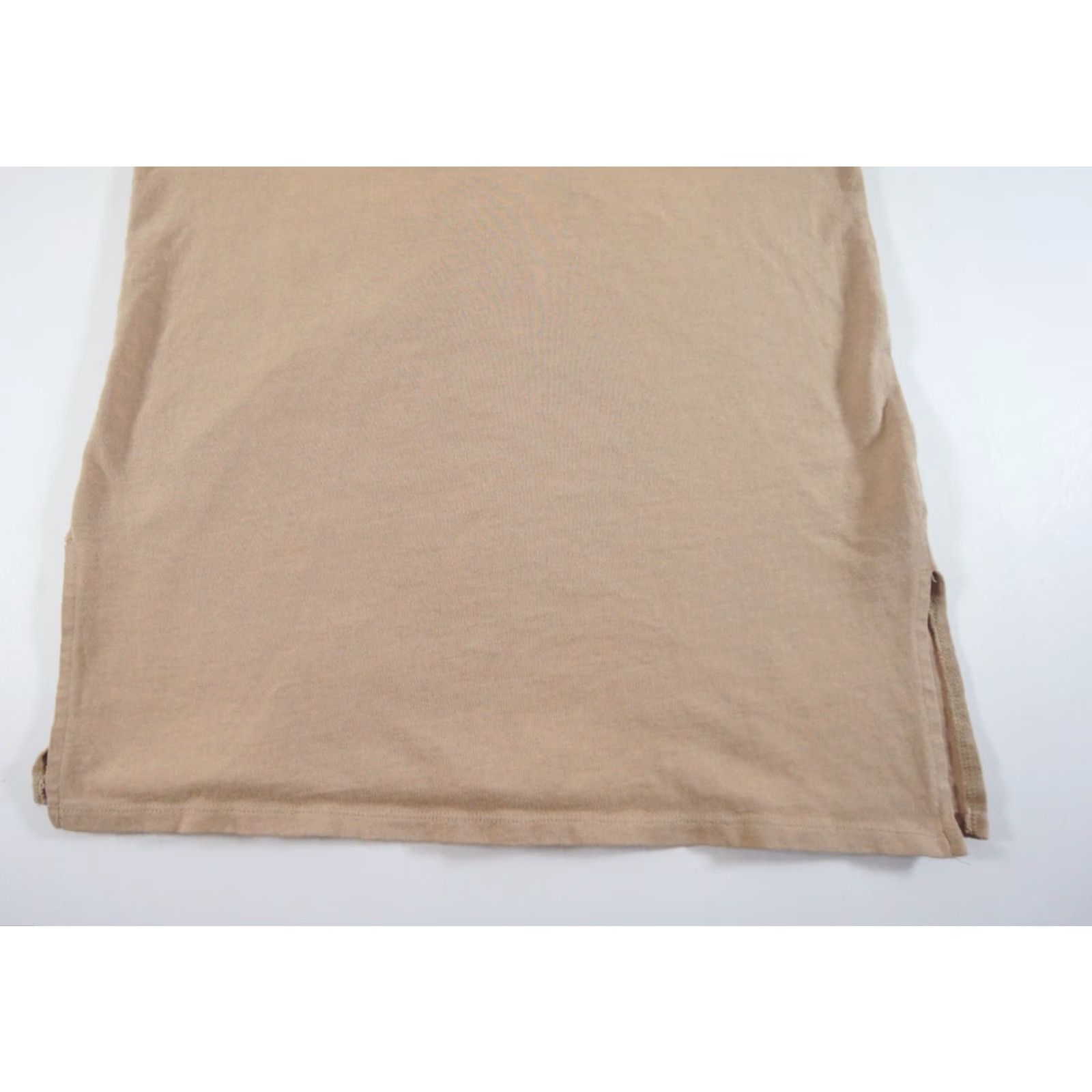 Fear of God Fear of God Essentials T-Shirt Mens Small Beige Crew Neck Short Sleeve Split Hem Streetwear Solid Logo Size US S / EU 44-46 / 1 - 3 Thumbnail