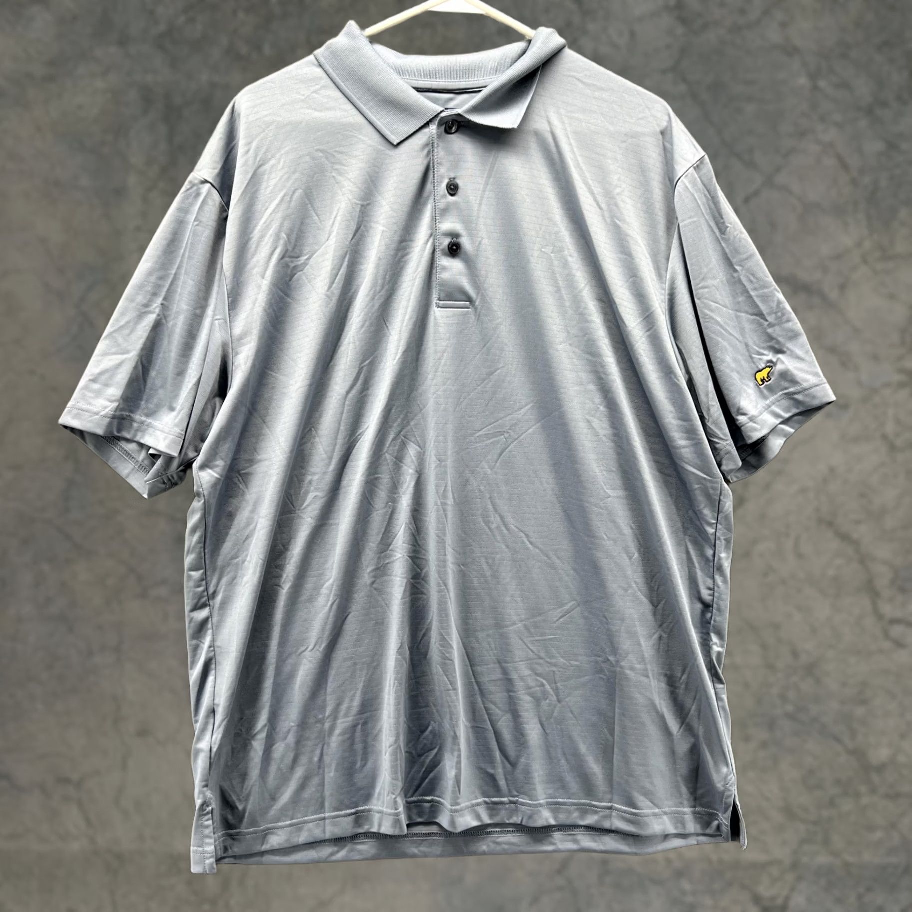 Vintage Jack Nicklaus Polo Shirt Mens XL Gray Performance Golf Short Sleeve Polyester Size US XL / EU 56 / 4 - 1 Thumbnail