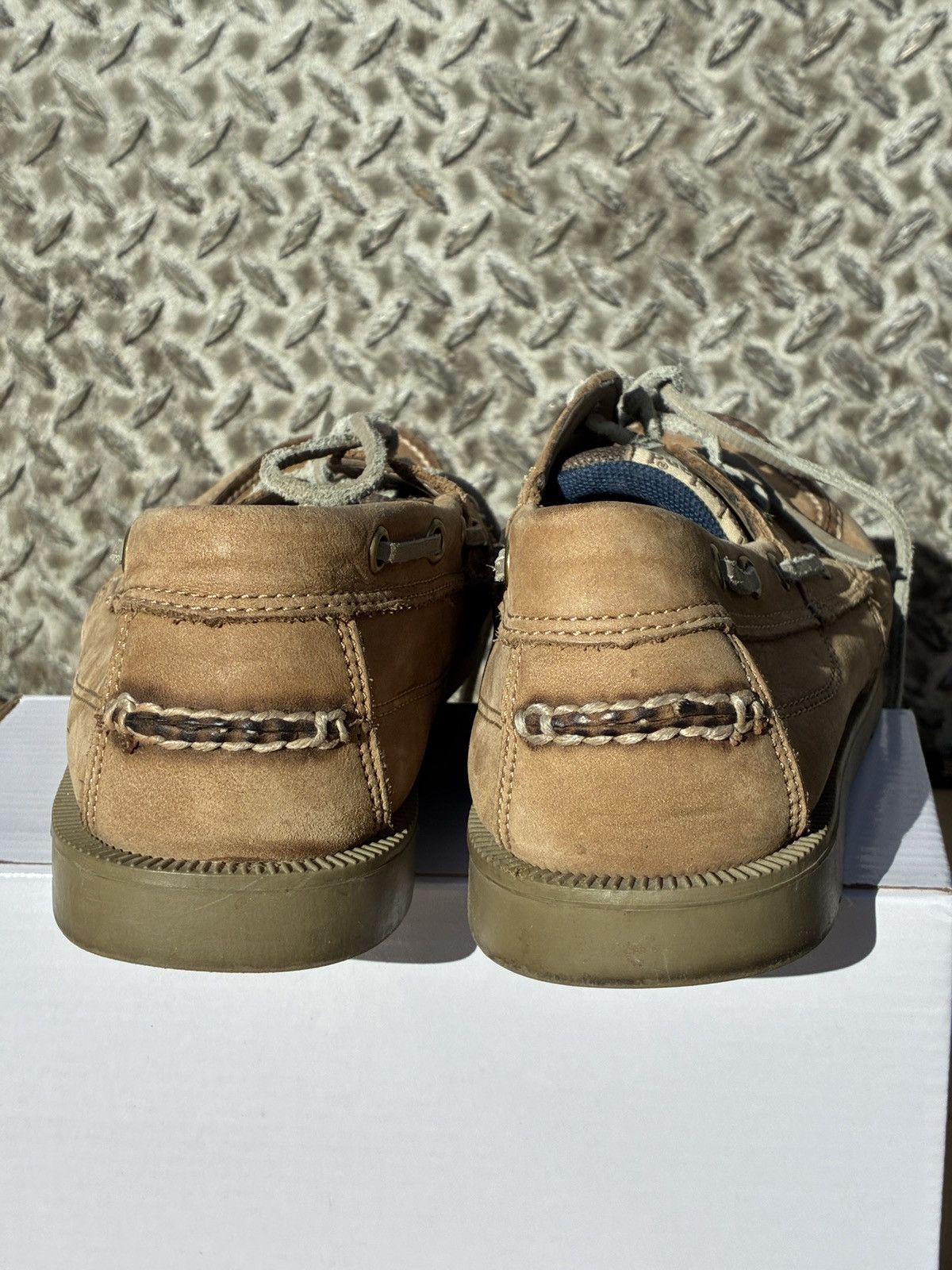 Timberland Timberland Boat Shoes Mens Size 7 Earthkeepers Leather Brown Size US 7 / EU 40 - 3 Thumbnail