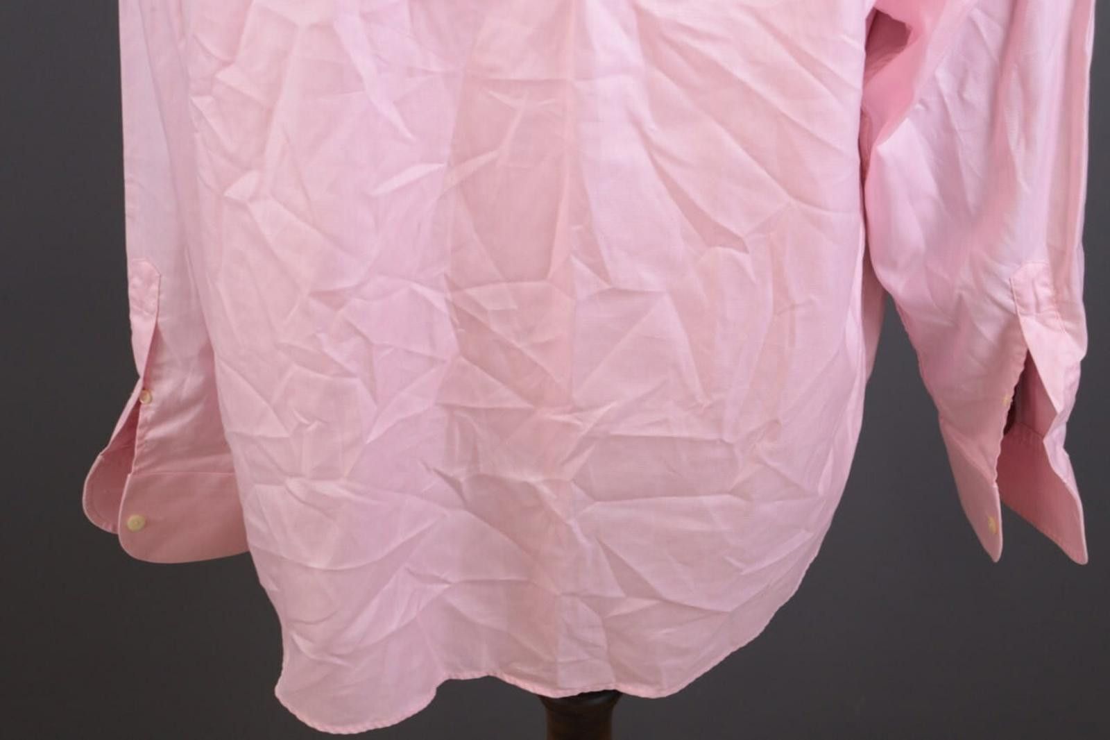 Eton Eton Wrinklefree Cotton Pink Down Shirt 46 / 18 Size US M / EU 48-50 / 2 - 11 Thumbnail