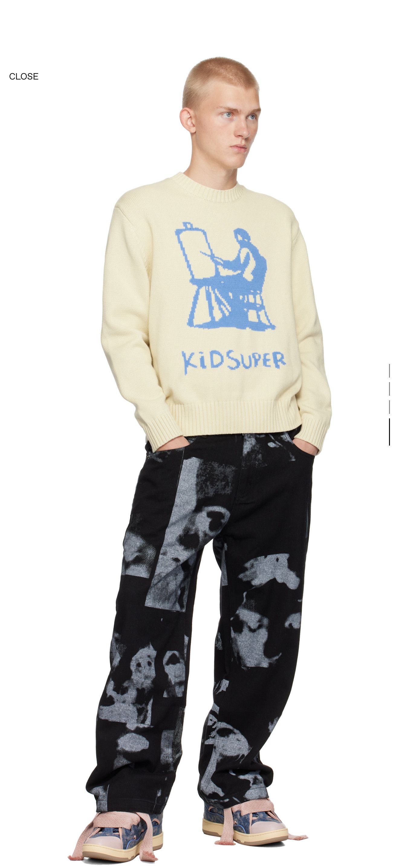KidSuper Painter Graphic Sweater Size US XXL / EU 58 / 5 - 3 Thumbnail