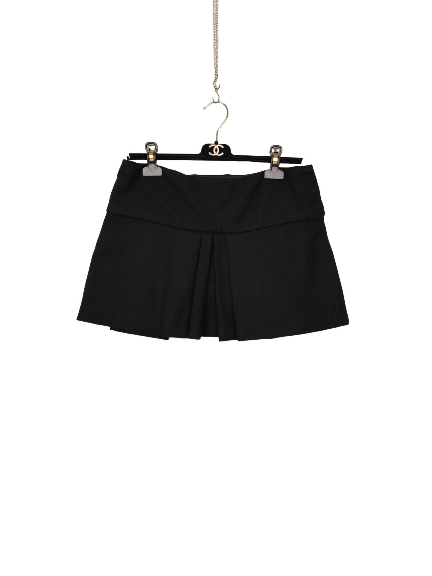 Miu Miu Miu Miu Wool Pleated Mini Skirt Size 40 Size 27" / US 4 / IT 40 - 1 Thumbnail