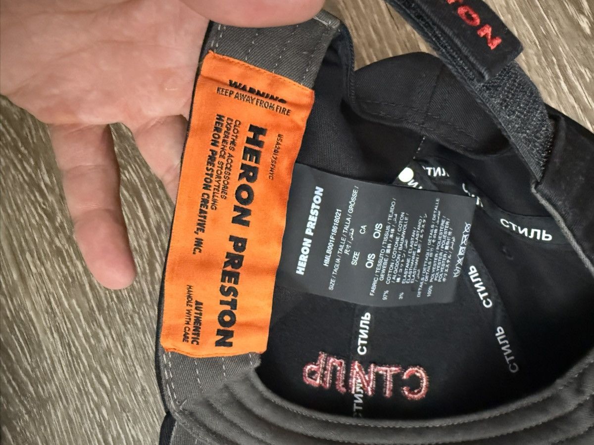 Gosha Rubchinskiy Gosha x Heron Preston hat Size ONE SIZE - 3 Thumbnail