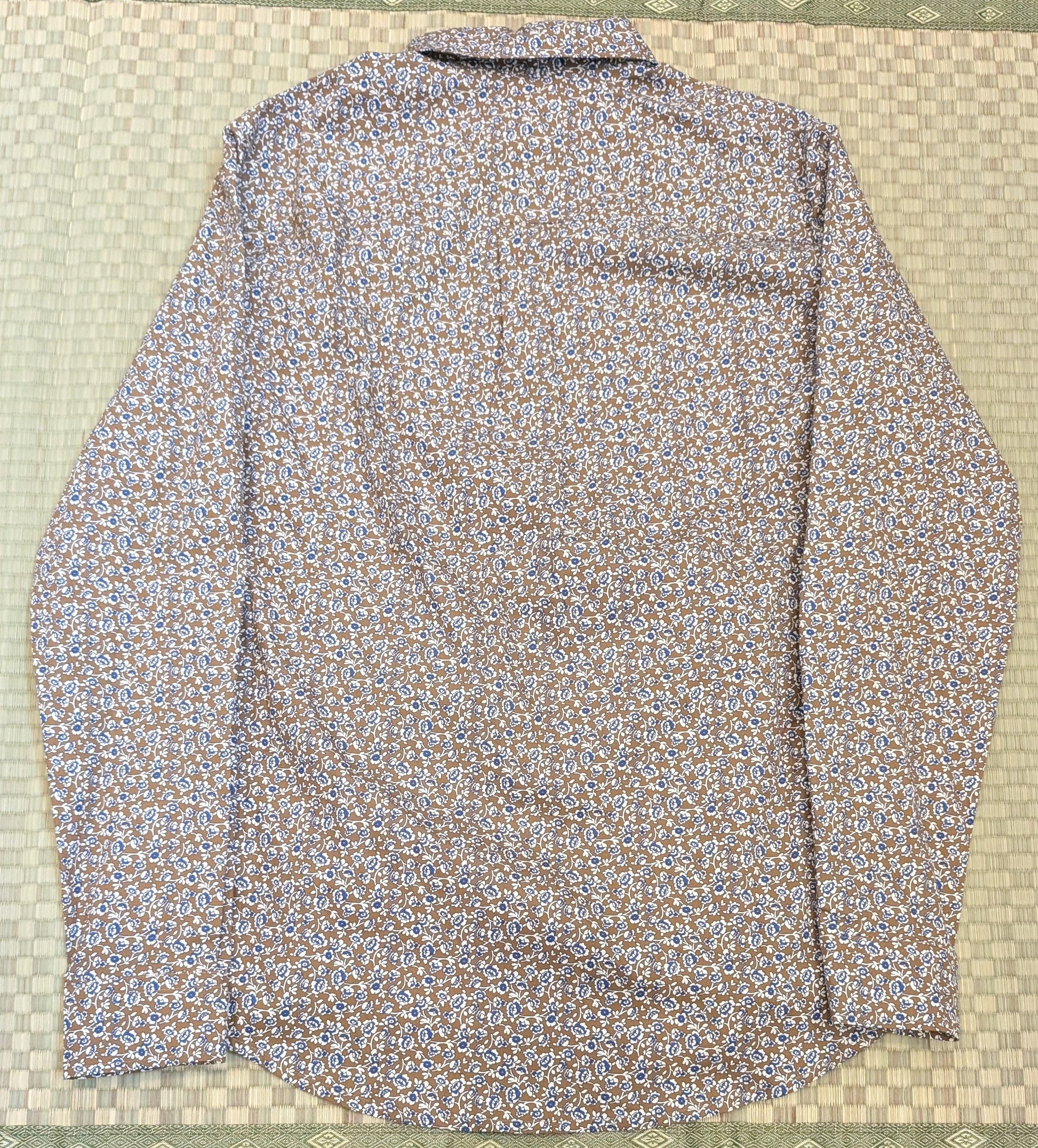 A.P.C. A.P.C. APC Clement Tiny Floral Button Up Shirt Size US S / EU 44-46 / 1 - 2 Thumbnail