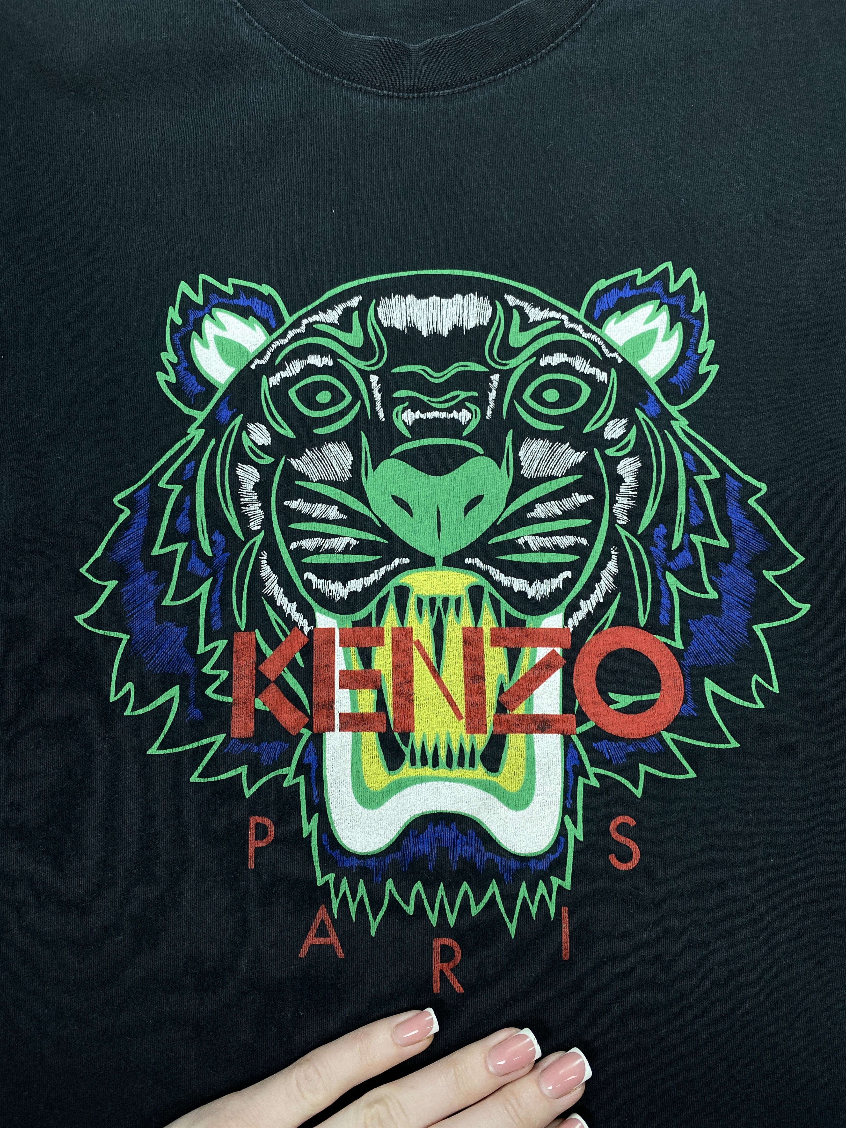 Kenzo Kenzo Tiger Vintage Mens Crew Neck T-Shirt Size US M / EU 48-50 / 2 - 3 Thumbnail