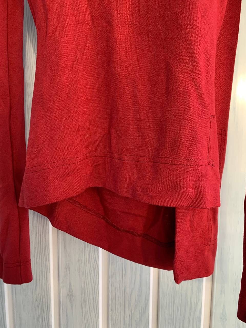 Designer × Vivienne Westwood Vivienne Westwood Anglomania Red Asymmetric Wrap Blouse Size S / US 4 / IT 40 - 10 Thumbnail