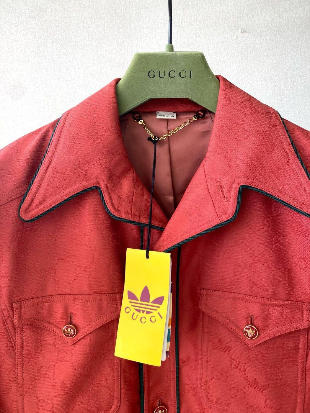 Adidas × Gucci The Gucci x Adidas GG Trefoil Coat Size L / US 10 / IT 46 - 19 Thumbnail