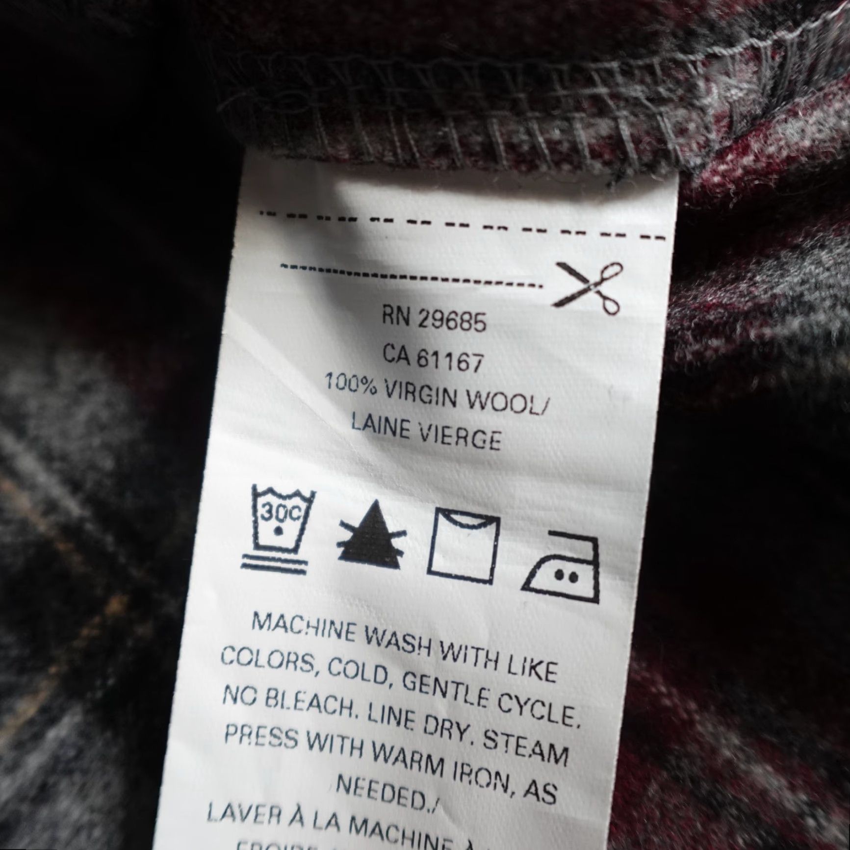 Pendleton Pendleton Womens Jacket Medium Gray Plaid Wool Hooded Button Front Size M / US 6-8 / IT 42-44 - 6 Thumbnail
