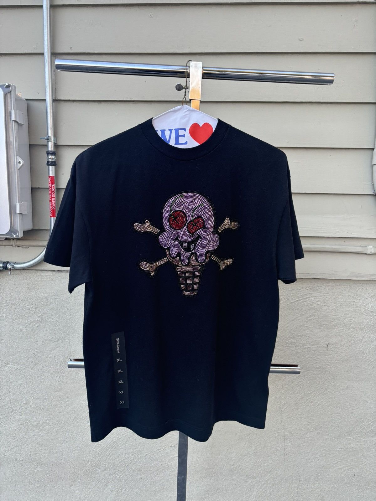 Palm Angels Palm angels Ice cream crystal tee Size US M / EU 48-50 / 2 - 1 Thumbnail