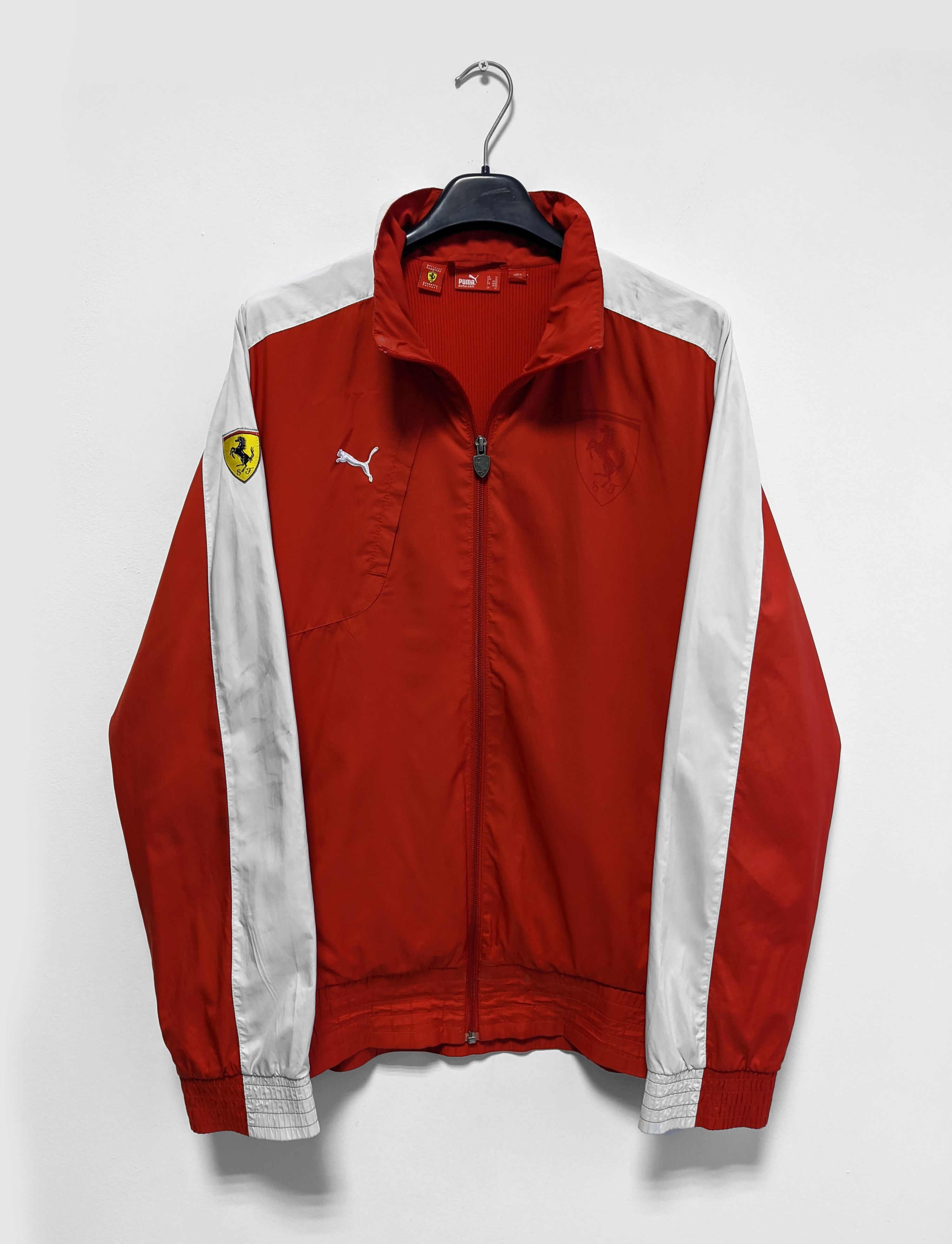 Ferrari Ferrari vintage jacket red y2k racing zip Size US M / EU 48-50 / 2 - 1 Thumbnail