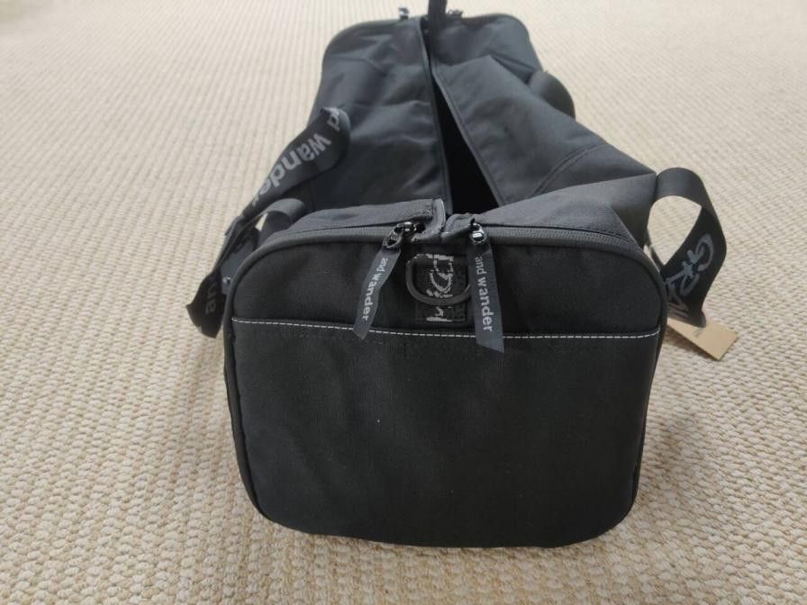 And Wander Gramicci x And Wander Boston Patchwork Duffle Bag Black Size ONE SIZE - 3 Thumbnail