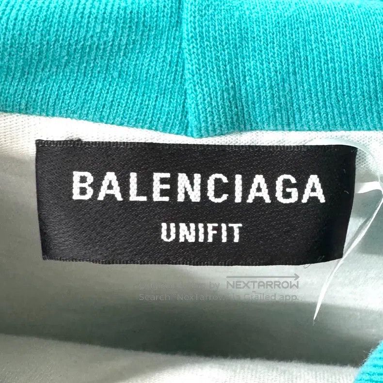 Balenciaga Balenciaga Double Layer Destroyed Hooded Sweatshirt Size US XS / EU 42 / 0 - 4 Thumbnail