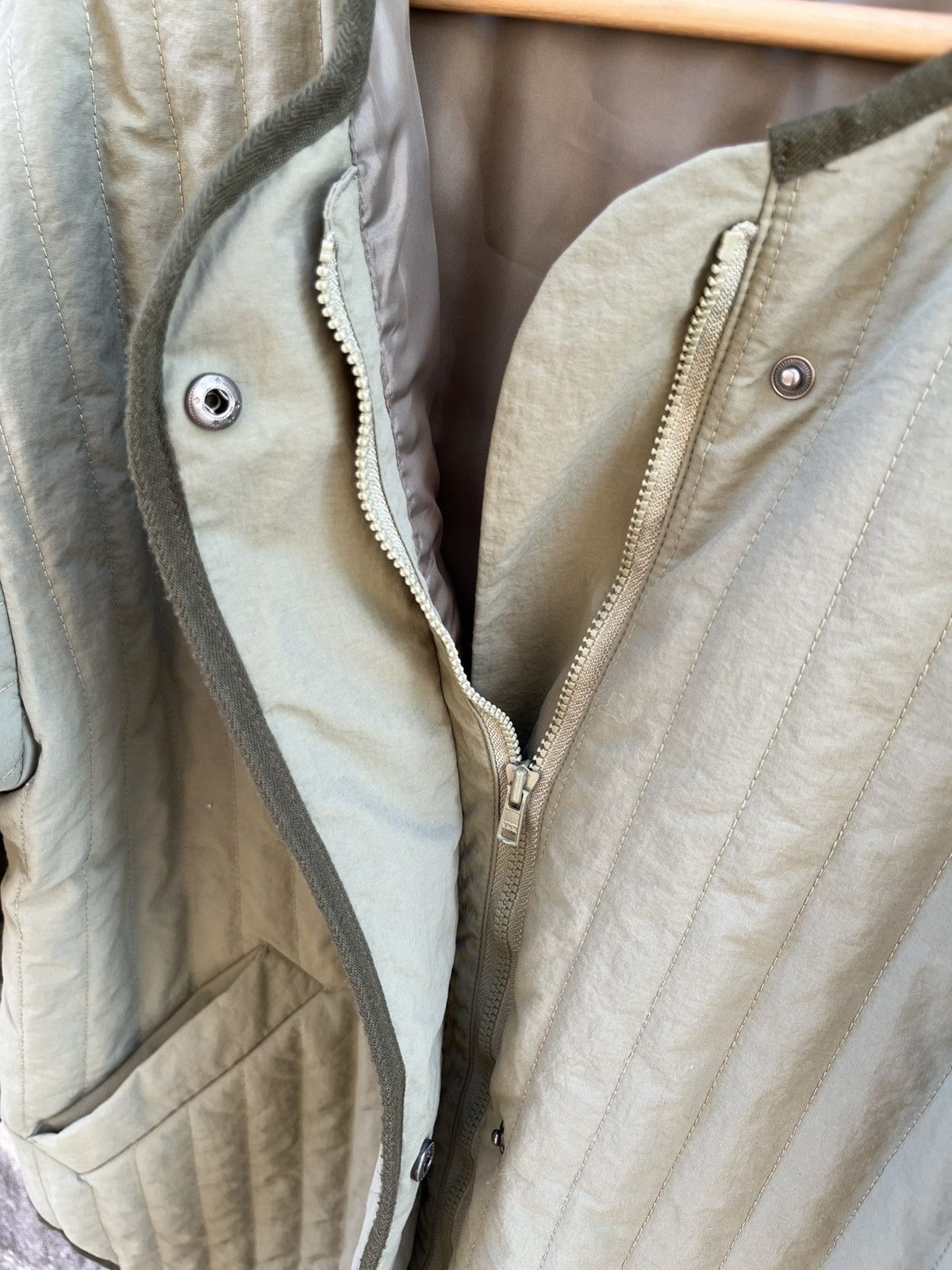 Japanese Brand VIS JAPAN SORONA VERTICAL QUILTING BLOUSON Size US L / EU 52-54 / 3 - 12 Thumbnail